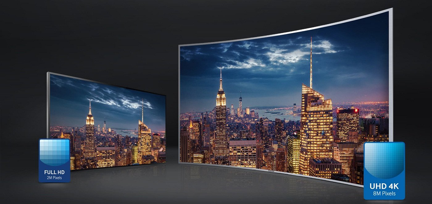 Televizoare LED și QLED moderne, Full HD și 4K